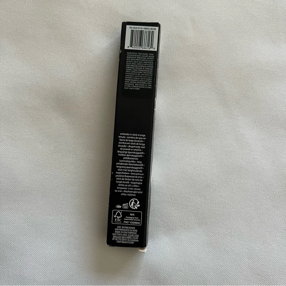 FENTY BEAUTY by Rihanna Shawdowstix Longwear Eyeshadow Stick Nut All Men NWT